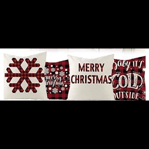 Host Pick! Holiday Decor! 4 Christmas Themed Christmas Throws - Picture 3 of 4